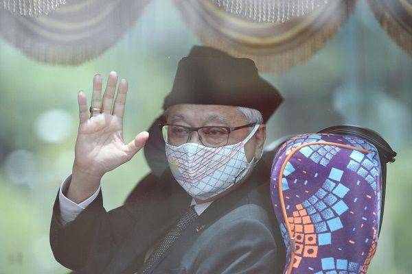Ismail Sabri Yaakob resmi ditunjuk sebagai Perdana Menteri Malaysia yang baru pada hari Jumat, 20 Agustus 2021, waktu setempat. (Twitter.com/TostevinM)