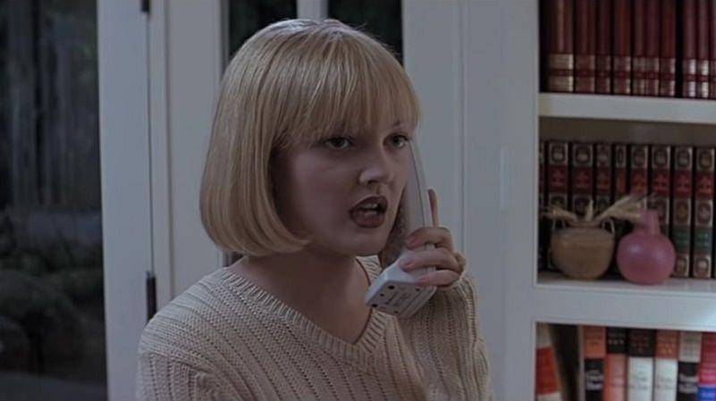 Drew Barrymore di Scream. Dok. Dimension Films