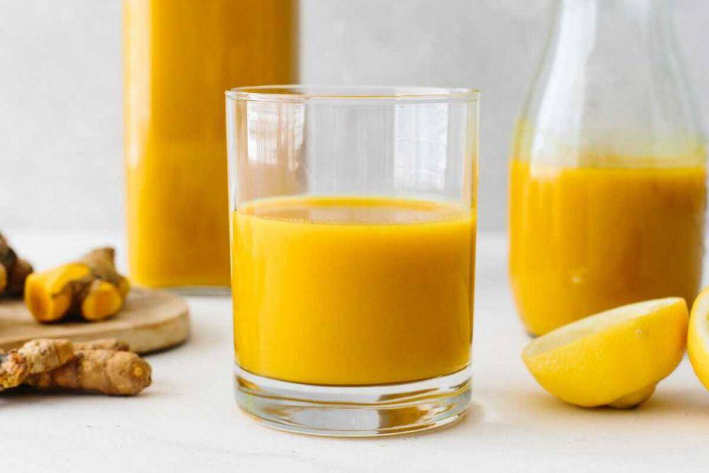 Turmeric ginger drink (downshiftology.com)