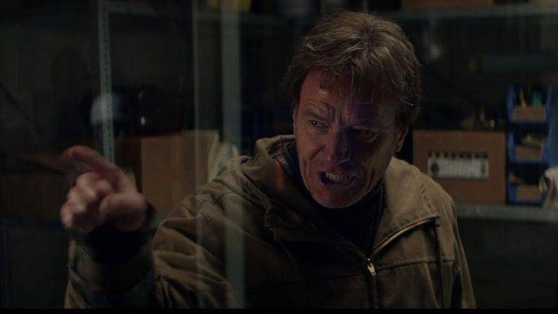 Bryan Cranston di Godzilla (2014). Dok. Warner Bros