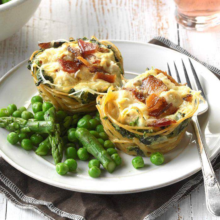 ilustrasi chicken carbonara muffin (tasteofhome.com/Taste of Home)