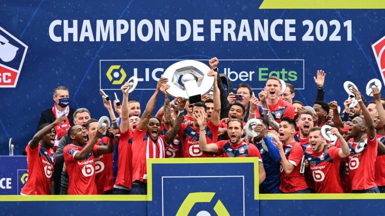 LOSC Lille juara Liga Perancis musim 2020/2021 (cbssports.com)
