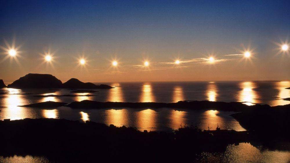 ilustrasi midnight sun (youtube.com/Fact Fiction)