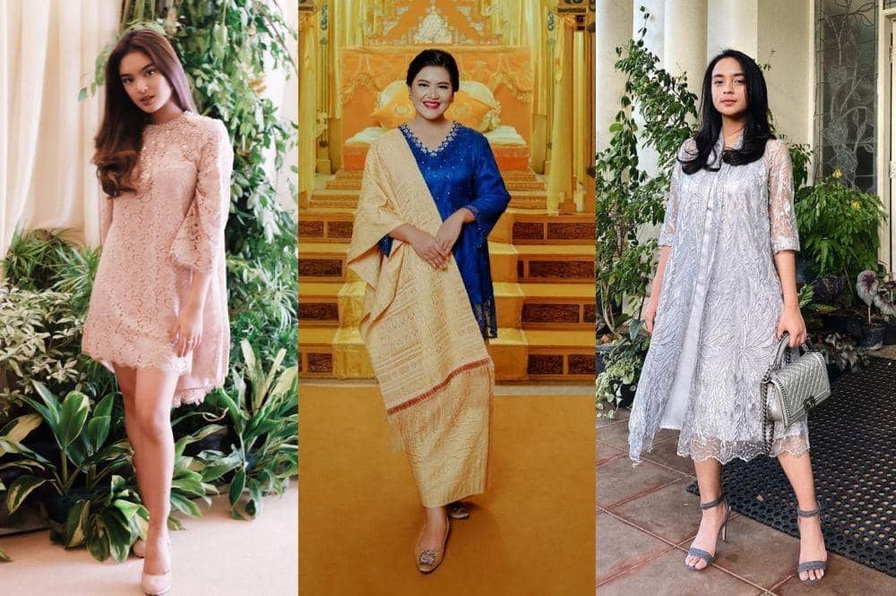 10 Gaya Kondangan Anak Pejabat, Menawan Pakai Kebaya hingga Dress