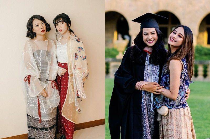 Isyana Sarasvati dan Rara Sekar (instagram.com/rarasekar) | Maudy Ayunda dan Amanda (instagram.com/akhairunnisa)