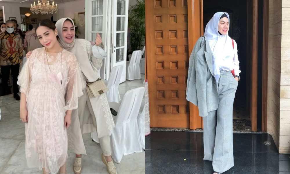 9 Adu Gaya Rieta Amilia Vs Sarita Abdul Mukti, Lady Boss yang Modis!