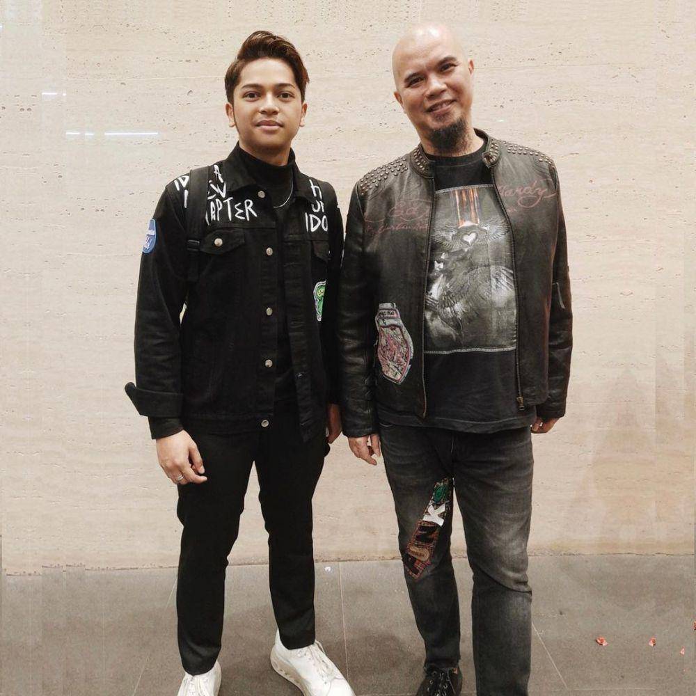 Mark Natama dan Ahmad Dhani (instagram.com/marknatama/)