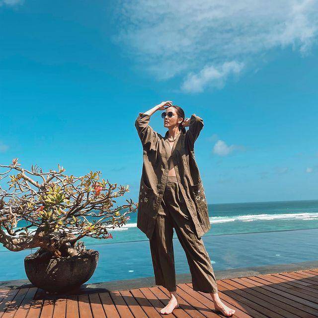 Liburan Cathy Sharon dan putrinya di Bali (instagram.com/cathysharon)