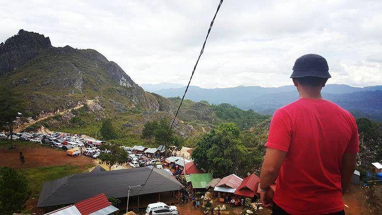 suasana pedagang di Toraja (instagram.com/anakgunungcartenz)