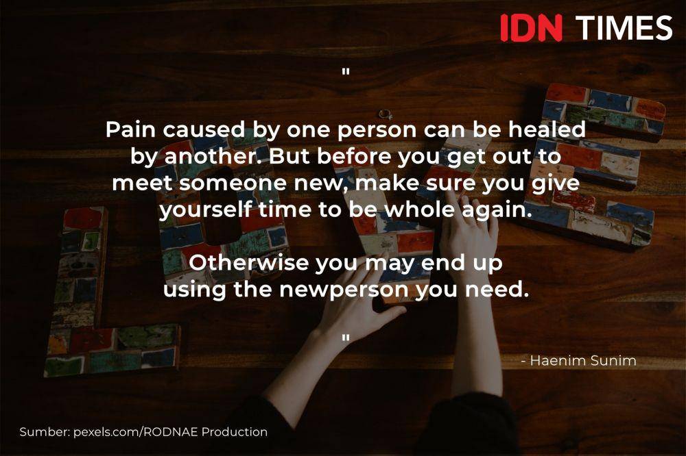 Quotes Haenim Sunim (IDN Times/Adyaning Raras)