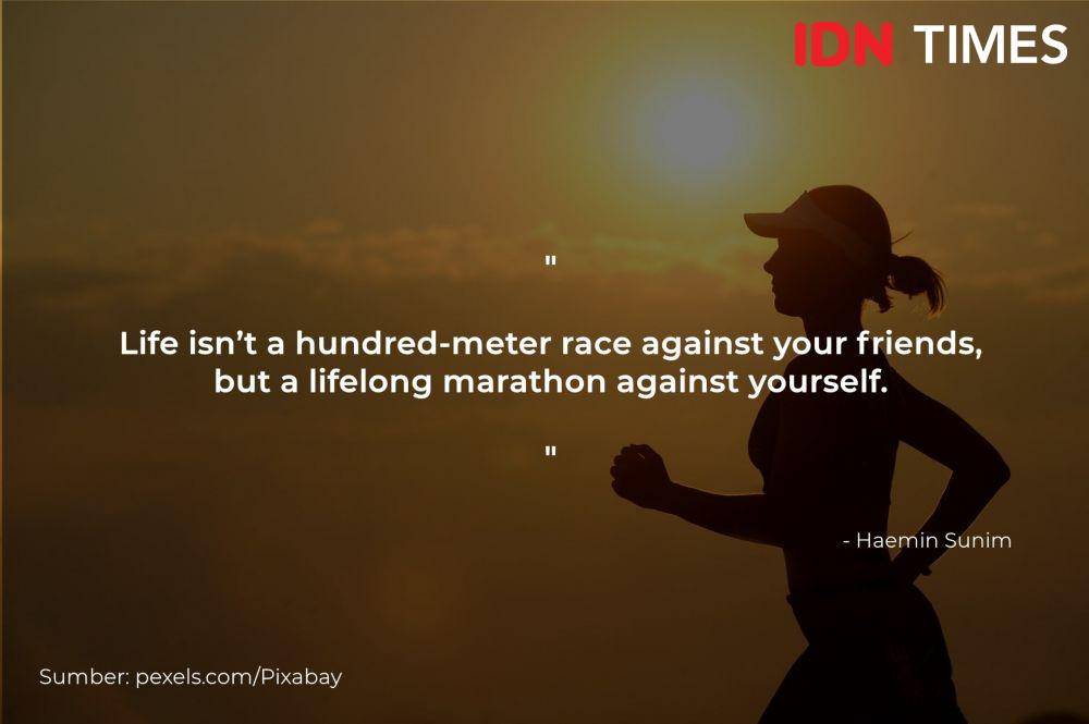 Quotes Haenim Sunim (IDN Times/Adyaning Raras)
