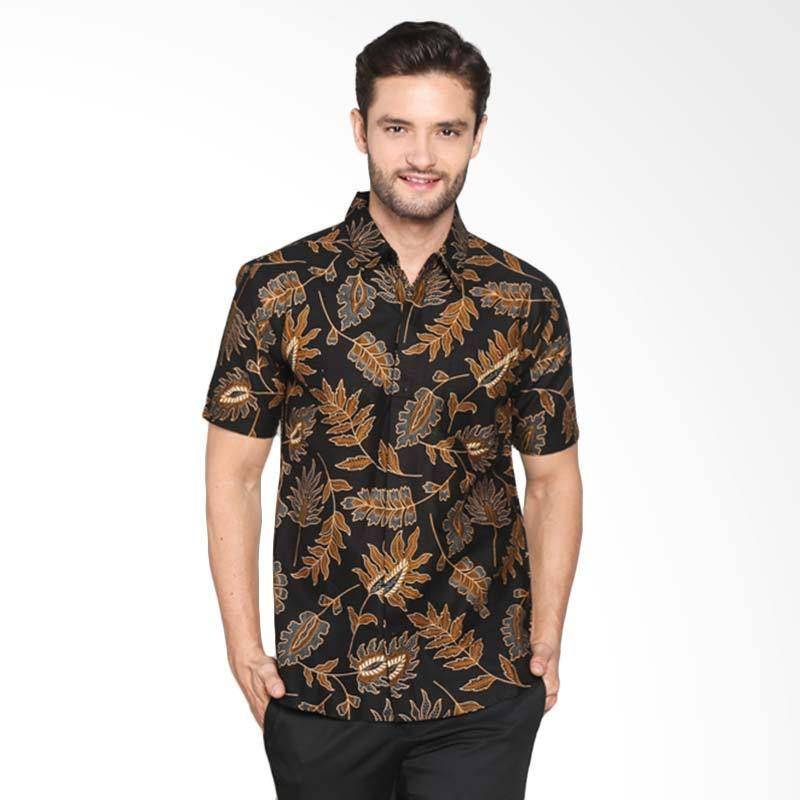 Ilustrasi batik motif daun (blibli.com)