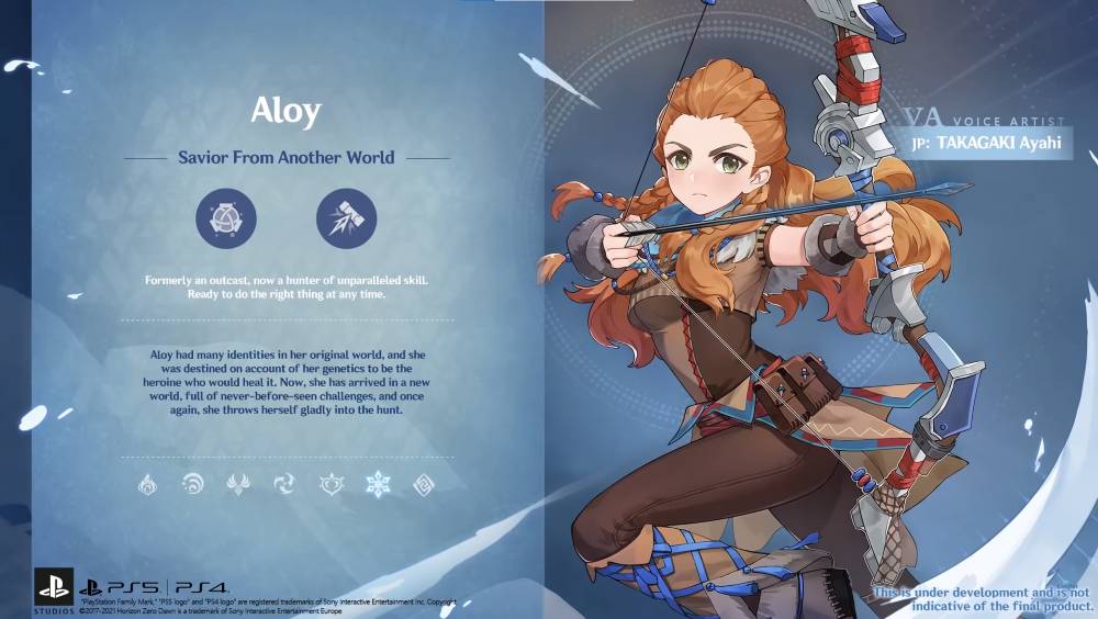 ilustrasi Aloy dari Horizon Zero Dawn di Genshin Impact (dok. miHoYo/Genshin Impact)