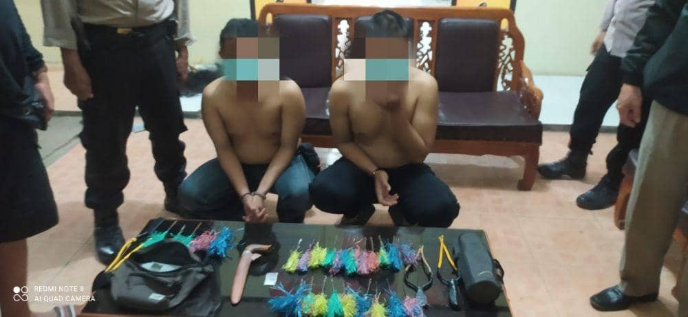 2 Mahasiswa Makassar Tertangkap Bawa Puluhan Anak Panah