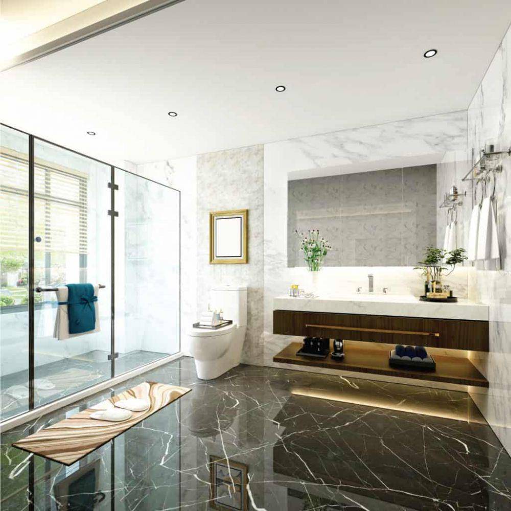 kamar mandi bergaya zen (homedecorbliss.com)