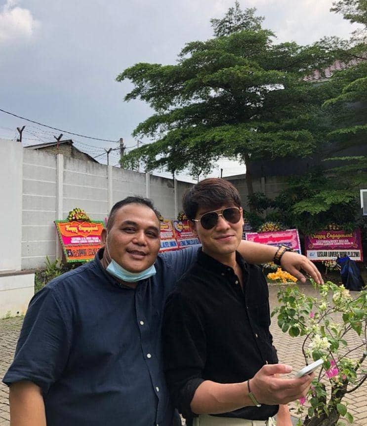 Rizky Bilar dan ayah angkat (instagram.com/izharwilendra)