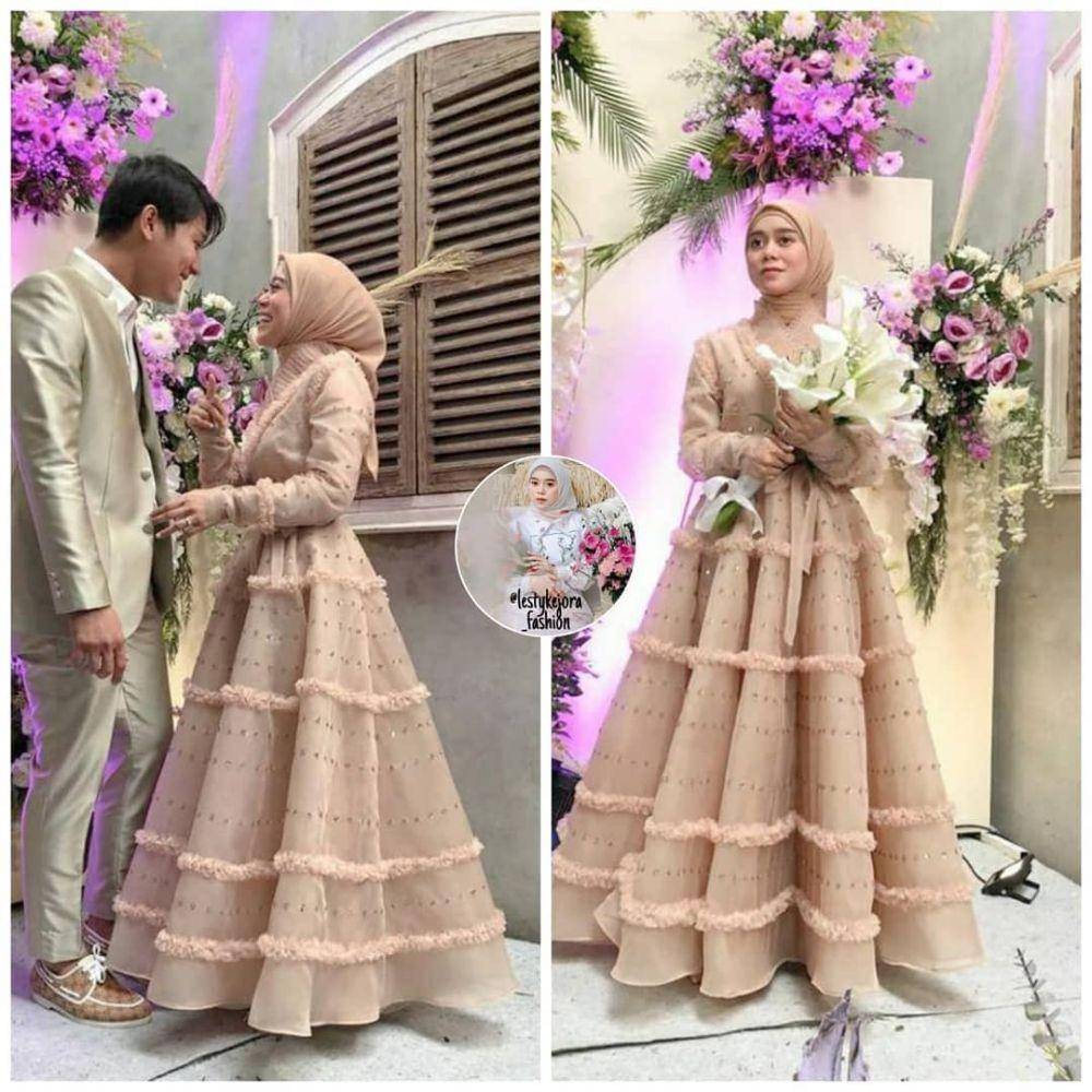 Harga gaun Lesti Kejora (instagram.com/lestykejora_fashion)
