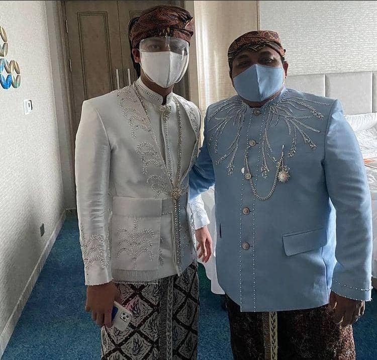 Rizky Bilar dan ayah angkat (instagram.com/izharwilendra)