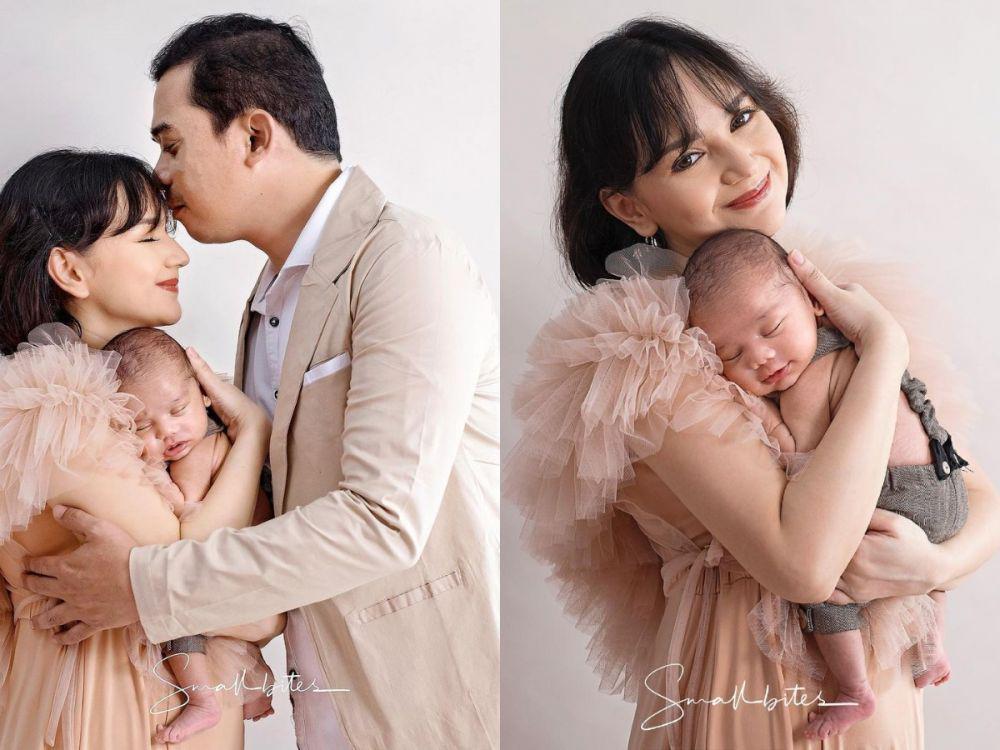 Sudah Jadi Ibu, 10 Potret Angelica Simperler Bersama Keluarga Kecilnya