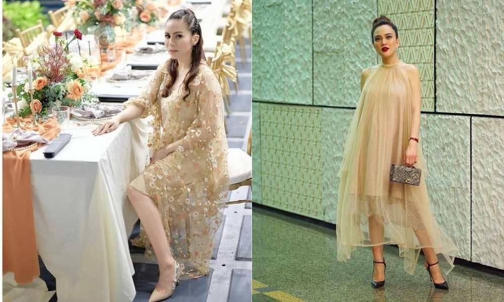 9 Adu Gaya Momo Geisha Vs Shandy Aulia, Classy dan Elegan Banget!