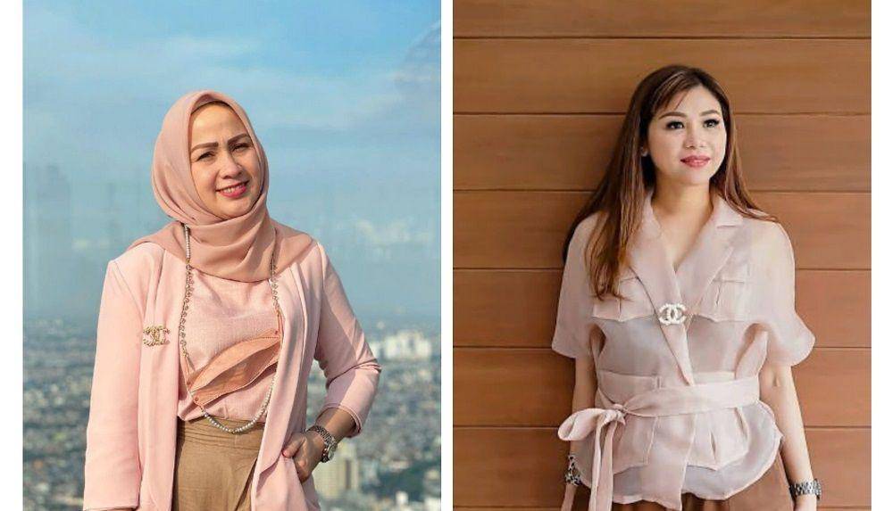 Irma Kartika Anggreani dan Melissa Aryani (instagram.com/anggie_bedu | instagram.com/mrssitohang)