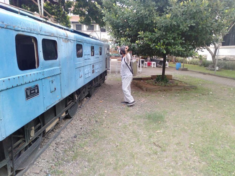 10 Potret Cegah COVID-19 di Lawang Sewu Semarang, Biar Wisatawan Aman