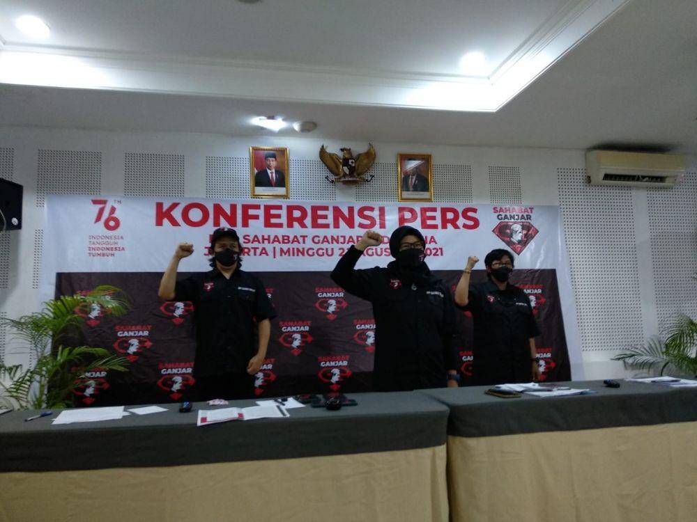 Deklarasi Sahabat Ganjar secara daring (Minggu, 22 Agustus 2021) (Dok. Sahabat Ganjar)