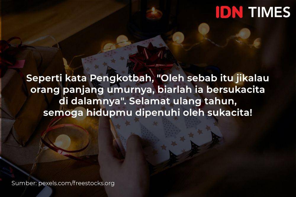 Ucapan Selamat Ulang Tahun Kristen (IDN Times/Adyaning Raras)