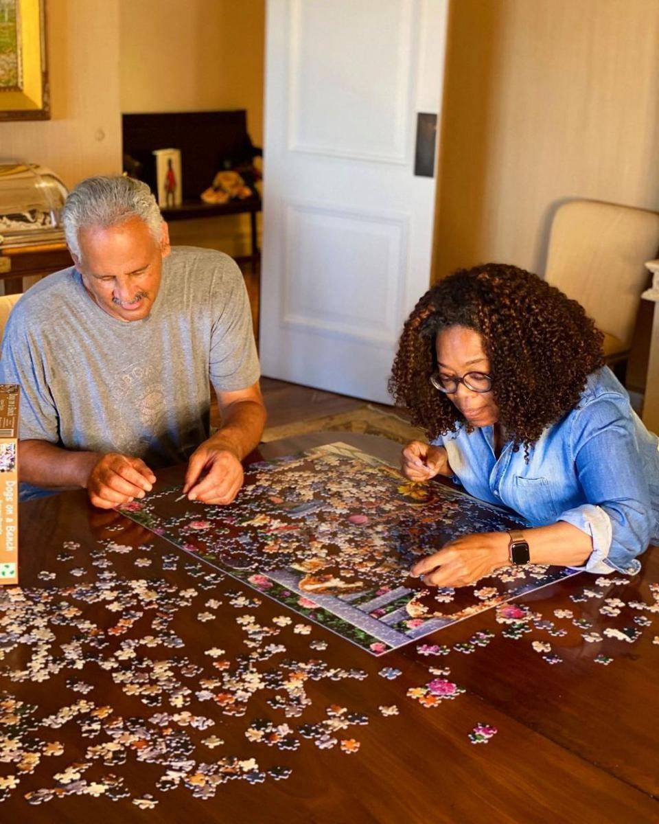 Oprah dan Stedman Graham (instagram.com/oprah)