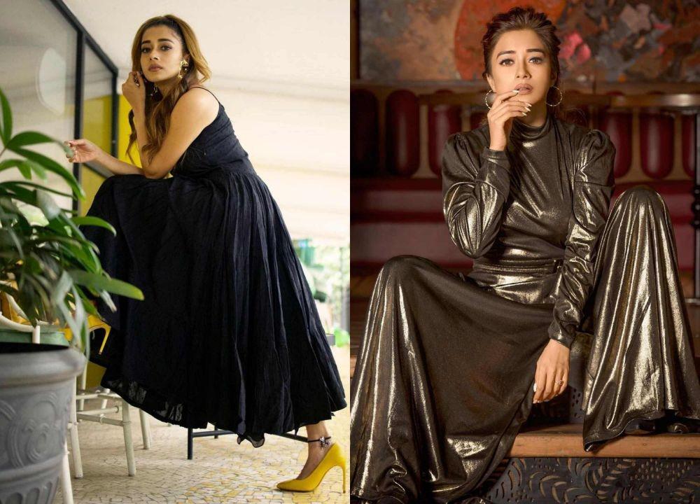 10 Potret Elegan Tina Datta 'Uttaran' dalam Balutan Outfit Hitam