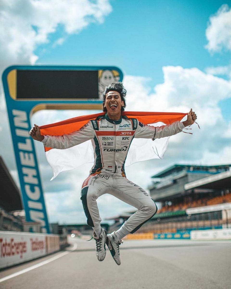 Pembalap JOTA #28 asal Indonesia, Sean Gelael. (instagram.com/gelaelized)
