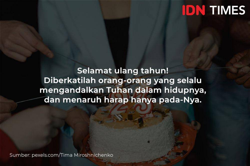 Ucapan Selamat Ulang Tahun Kristen (IDN Times/Adyaning Raras)