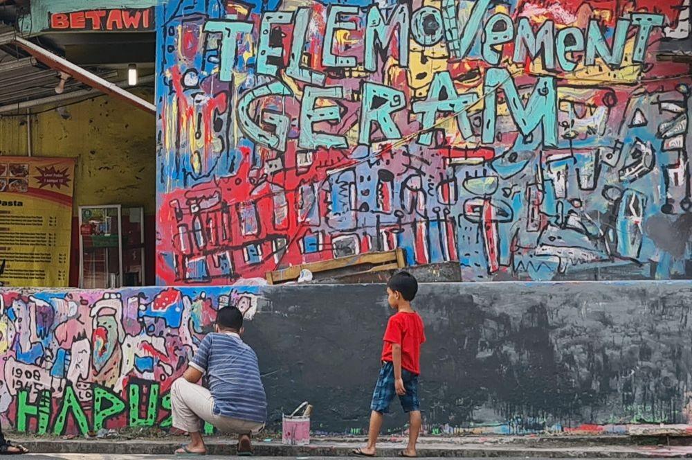 Mural Selalu Jadi Ekspresi Kritik Secara Damai