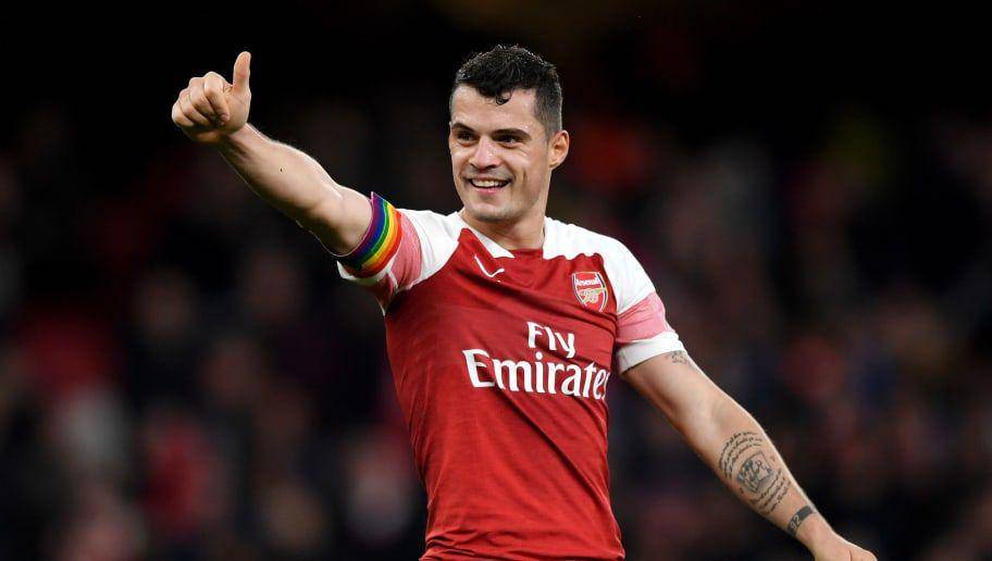 potret Granit Xhaka bersama Arsenal (90min.com)