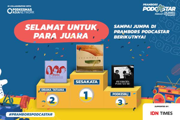 Persaingan Ketat 20 Besar Finalis, Ini dia Pemenang Prambors Podcastar