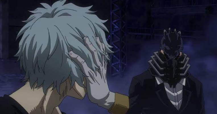 potret Shigaraki Tomura dan All For One (dok. Bones/My Hero Academia)