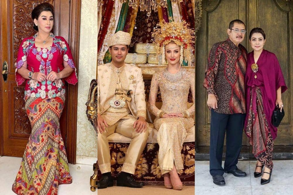 6 Ragam Kebaya Menantu Keluarga Cendana, Aura Bangsawan!