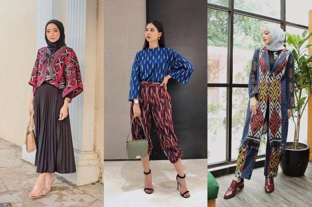 10 Pilihan Atasan Tenun Modern untuk Kondangan, Upgrade Gayamu!