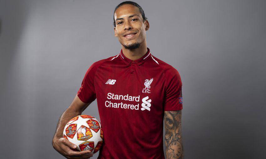 potret Virgil van Dijk di Liverpool (liverpoolfc.com)