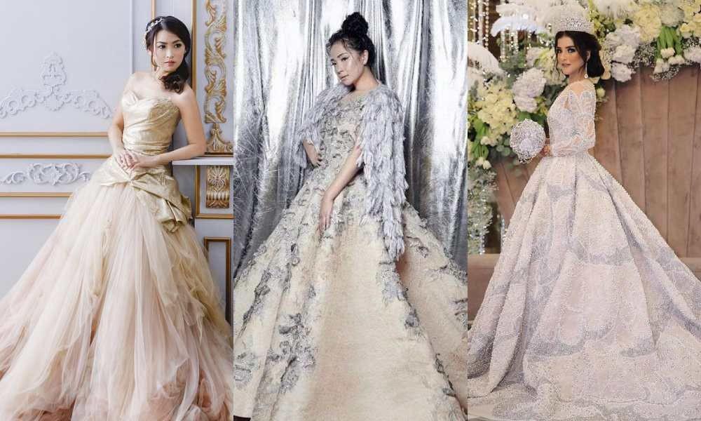 10 Inspirasi Ball Gown Pesta Mewah, Serasa Jadi Ratu Sehari!