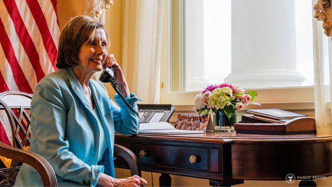 Ketua DPR AS, Nancy Pelosi. (Twitter.com/Nancy Pelosi)