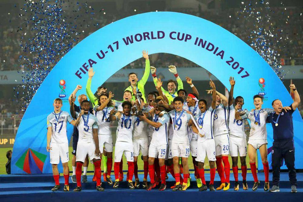 potret Timnas U-17 Inggris juarai Piala Dunia 2017 (premierleague.com)