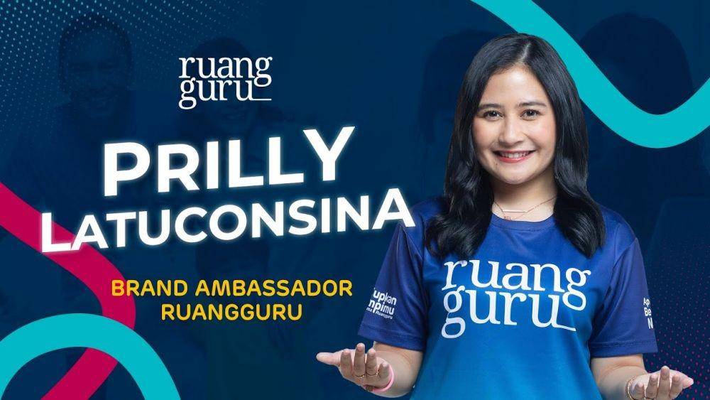 Prilly Latuconsina sebagai Brand Ambassador Ruangguru (dok. Ruangguru)