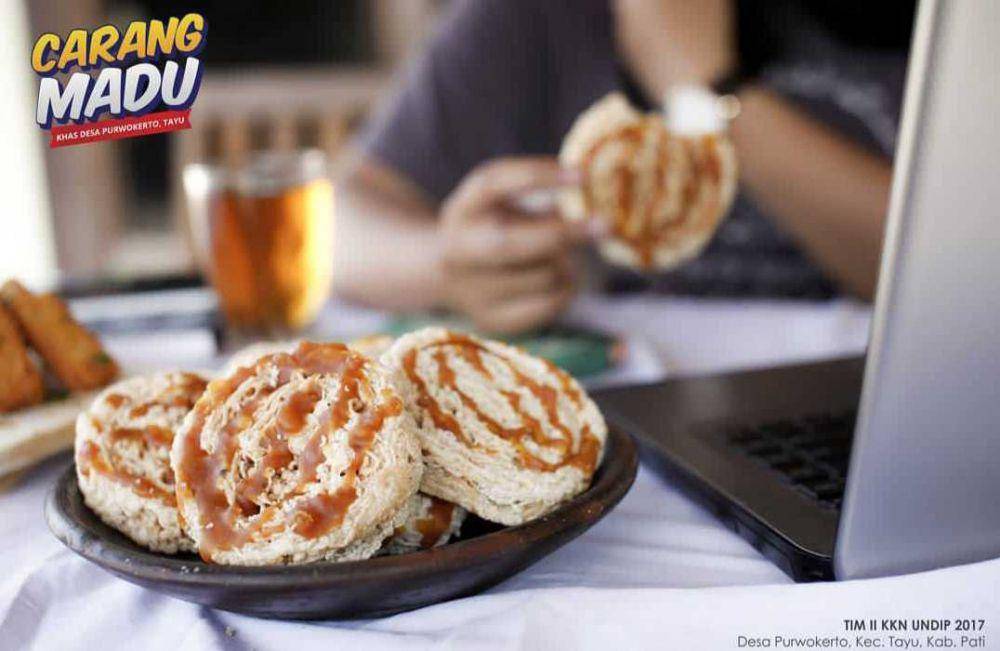 Kue carang madu (instagram.com/zaffran_alkharim)