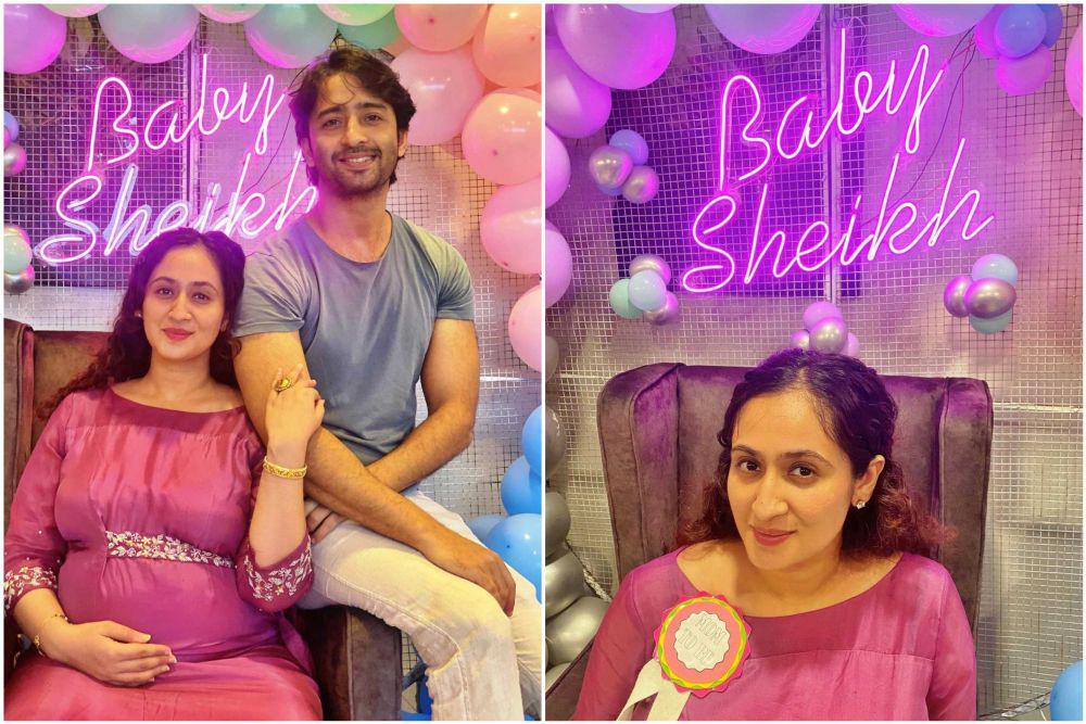 10 Momen Baby Shower Shaheer Sheikh dan Ruchikaa Kapoor, Simpel Meriah