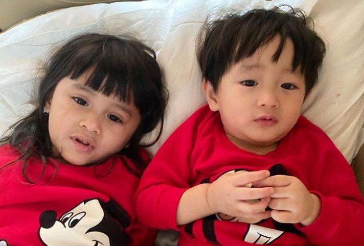 9 Momen Manis Kebersamaan 2 Buah Hati Ryana Dea, Qiandra dan Davian