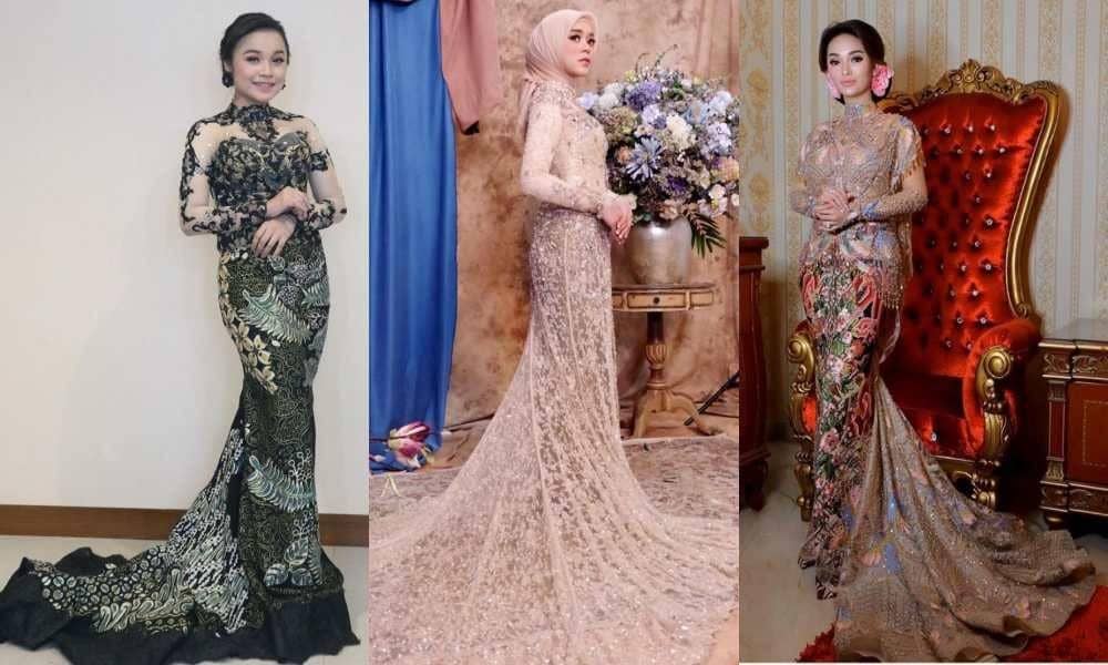 9 Style Kebaya Ekor Panjang, Anggun buat Kondangan sampai Akad Nikah