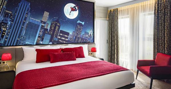 kamar spiderman (disneylandparis.com)