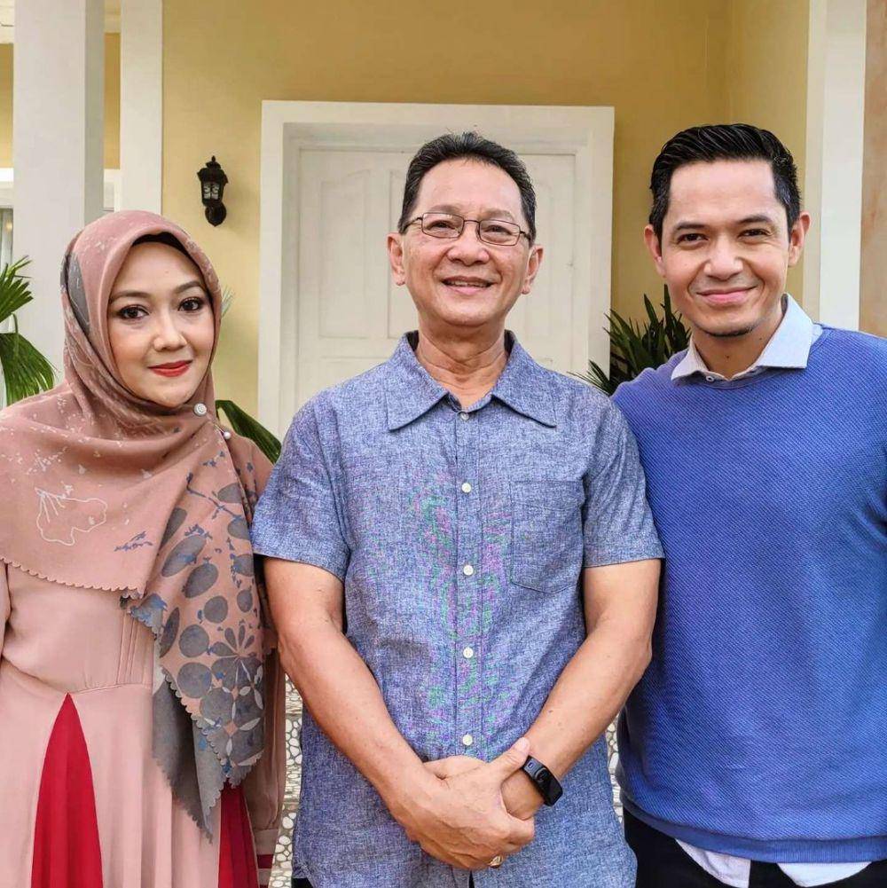 Dude Harlino dan pemain sinetron Cinta Amara (instagram.com/dude2harlino)