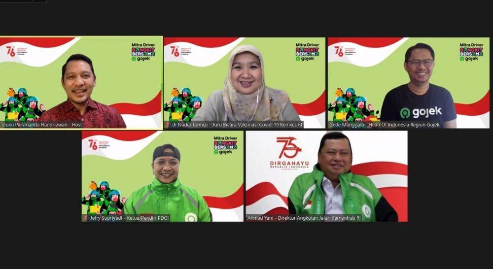 Gojek dan 90 Ribu Mitra Driver Peringati Kemerdekaan RI Secara Daring (Dok. IDN Times)